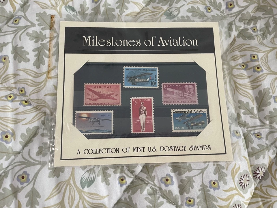 USPS AVIATION Colección de Sellos Conmemorativos Juego Completo de Sellos Nuevo Foto 1 de 1