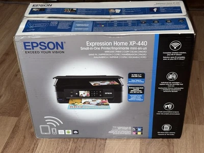 Epson Expression Home XP-440 Small All-In-One Inkjet Printer Wireless NEW SEALED - Image 1 of 4