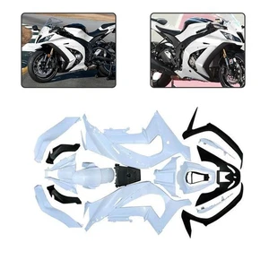 Unpainted Bodywork Fairing Kit Motor Set NEW Fit For Ninja ZX10R 2014 - Picture 1 of 7