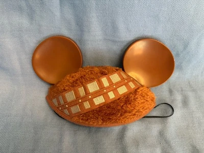 GUERRA DE LAS ESTRELLAS Chewbacca Peludo Mickey Orejas Sombrero Parques Disney Disneyland Talla Adulto Foto 1 de 4