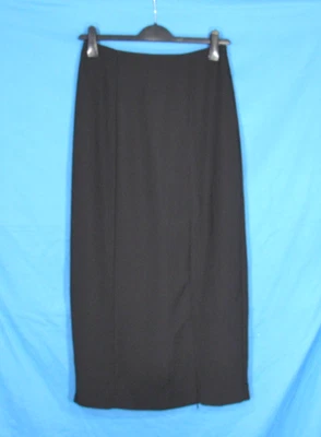 JOSEPH RIBKOFF Forrado CREPE Negro Cremallera Alta Ranura Darda LÁPIZ/FALDA RECTA 12 Foto 1 de 4