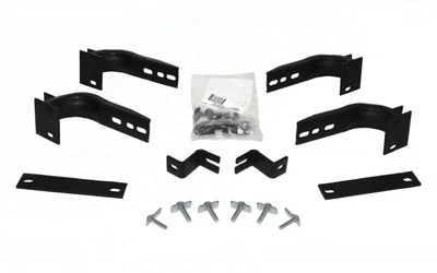 GO RHINO 6842395 TEXTURED BLACK STEEL XTREME BRACKETS FOR DODGE DURANGO - Image 1 of 3