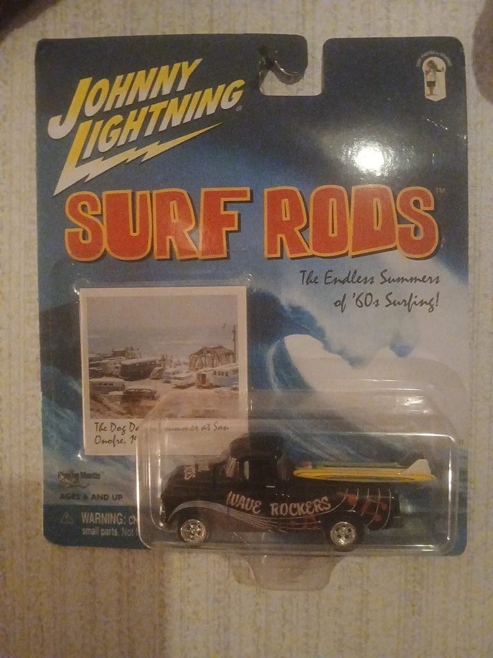 Lote de 4 cañas de surf Johnny Lightning interminables verano de los 60’s autos de surf tablas de surf Foto 1 de 2