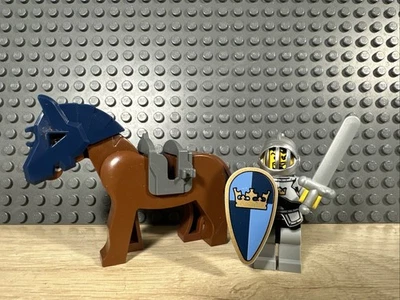 乐高幻想时代皇冠骑士迷你人偶和马卡340 7092盾牌武器 — 第 1/4 张图片