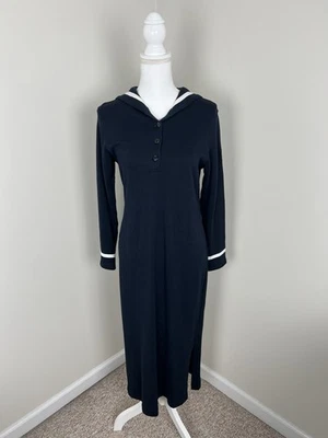 Maxi Vestido Suéter Ralph Lauren -Lauren 100% Algodón con Capa Pequeño Foto 1 de 4