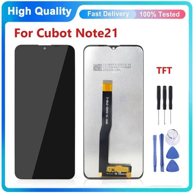 TFT LCD Display Replacement For Cubot Note21 Touch Screen Digitizer Assembly - Image 1 of 4