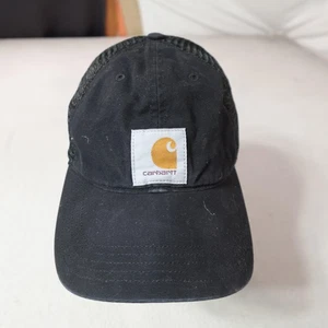 Carhartt Mütze Cap Snap Back Herren Einheitsgröße schwarz Trucker Mesh Patch bestickt - Bild 1 von 12