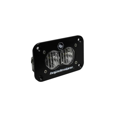 Baja Designs 541005 Universal S2 Sport Black Flush Mount LED Auxiliary Light Pod - Image 1 of 4