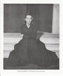 Publicité ancienne cinéma Marguerite Jamois 1947 issue de magazine - Imagen 1 de 1