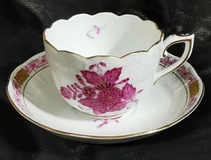 Tasse von Herend Dekor Apponyi Purpur 711 382 - Bild 1 von 5