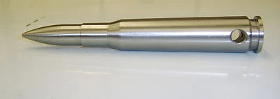 50 BMG cal Plumb Bob, Aluminio Sólido, NUEVO, gran regalo manitas Foto 1 de 4