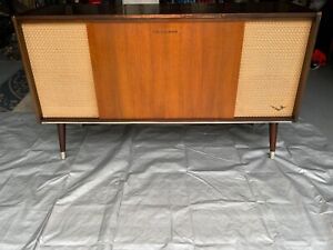 1950’S Grundig Majestic Stereo Console SO 142 PX Antique Collectible