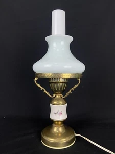 RARE Vintage Retro Light Desk Table Lamp with glass shade USSR - Picture 1 of 5