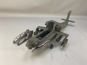 Green Painting Apache AH-64 500 Military Drab RC Helicopter Fuselage 500 Size 
