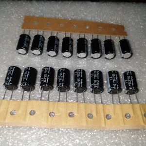 NEW JAPAN RUBYCON ZL 220UF 50V Low ESR CAPS FOR AUDIO GREAT! 16PCS! - Picture 1 of 5