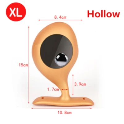 Nueva correa en enormes bolas anales tapón trasero grande masaje próstata dilatador anal adulto Foto 1 de 4