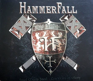 Hammerfall - Steel Meets Steel, Ten Years Of Glory, 2 CD Set - CD, VG - Picture 1 of 2