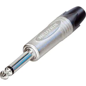 Neutrik NP2X 6.35mm Mono Metal Jack Plug Audio Connector Nickel Plated 1/4 inch - Picture 1 of 1