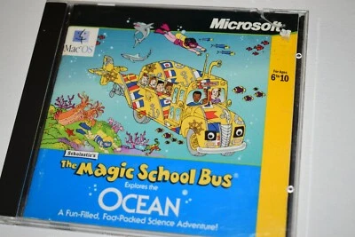 The Magic School Bus Explores the Ocean Mac CD w/SN - Image 1 of 4