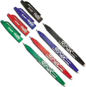 Pilot FriXion Tintenroller Set | Radierbare Gelstifte | 4 Farben Kugelschreiber - Bild 1 von 5