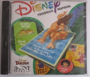 Software PC Disney Tarzan Print Studio NEW SEALED Jewel - Picture 1 of 2