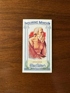 2013 Allen & Ginter Mini Inquiring Minds IM-SCR Socrates
