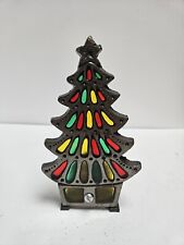 Stained Glass And Metal 6" Votive Candle Holder