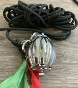 Chinese Kung Fu WuShu Meteor Flying Steel Ball Martial Arts Hidden Weapon - Picture 1 of 7