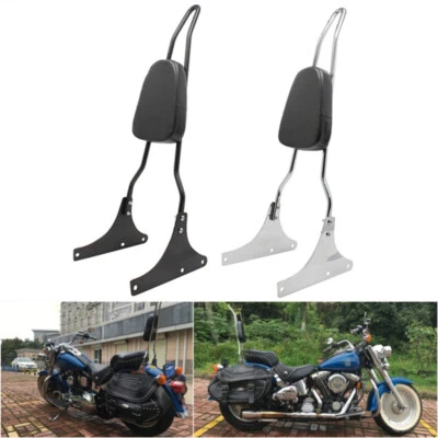 Backrest Sissy Bar For Harley Heritage Softail Classic FLSTC FLST Fatboy FLSTF - Image 1 of 4