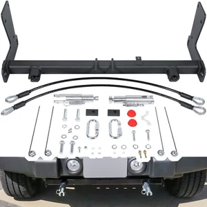 Soporte de placa base de barra de remolque BX1139 para Jeep Wrangler JL JLU 2018-2024 Unlimited - Imagen 1 de 10