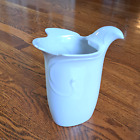 Dansk Porcelain Dove Bird Vase Gunner Cyren DAN114 White MCM 8” Vintage Japan