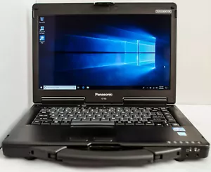 Panasonic Toughbook CF-53 MK3 i5-3340M 8GB 500GB WIn10 DVD Rugged Laptop - Picture 1 of 7