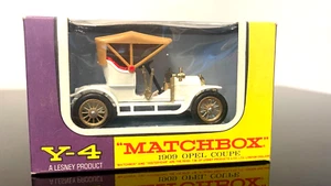 Vintage MATCHBOX "Models of Yesteryear" Y-4 1909 Opel Coupe 1/38 Purple Box - Picture 1 of 4