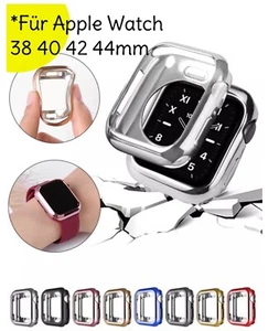 Etui ochronne na Apple Watch SE 6 5 4 3-1 ✅ Silikon38 - 44mm Case Bumper miękkie - Zdjęcie 1 z 15