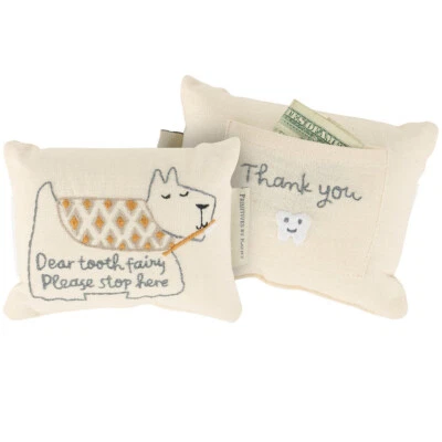 Primitives by Kathy - Puppy Tooth Fairy Pillow - 120004 - Image 1 of 4