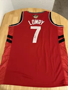 Kyle Lowry Toronto Raptors Autographed Jersey JSA Certified - Picture 1 of 6