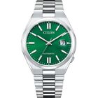Citizen Collection Nj0150-81X Analog Mechanical Watch Stainless Steel Green