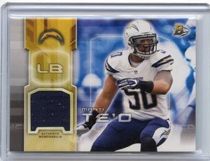 2014 BOWMAN #6 MANTI TE'O JERSEY CARD, SAN DIEGO CHARGERS, 022415 - Picture 1 of 1