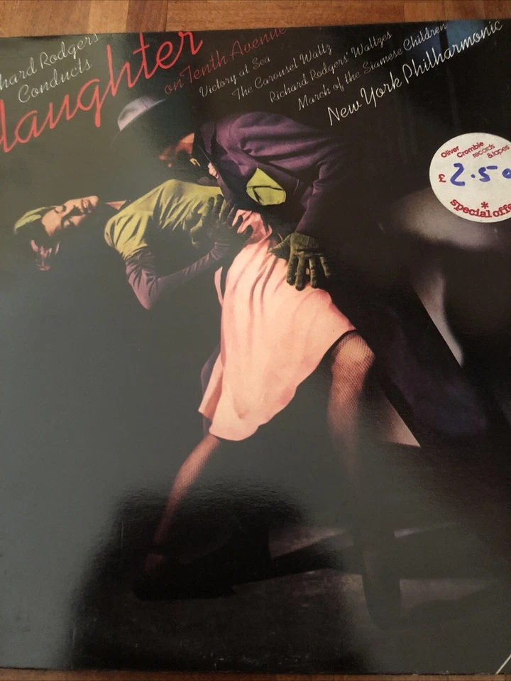 New York Philharmonic Orchestra Slaughter On Tenth Avenue LP vinyl UK Cbs 1978 - Image 1 of 3