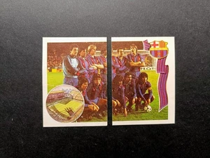 1984-85 Maradona Barcelona Team Maga Verde   123 124 La Liga New - Imagen 1 de 2