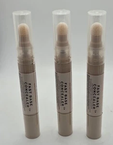 3X Revolution Fast Base Concealer C4 Lightweight Buildable Coverage 0.15oz NEW  - Picture 1 of 3