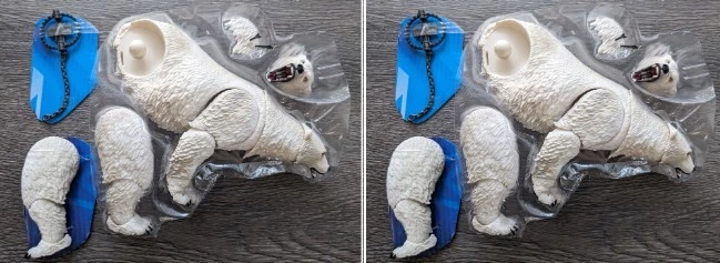 2x GI Joe Clasificado OSO POLAR #161 Animal (Sin Ojos de Serpiente Figura/Dispositivo de Masa Foto 1 de 1