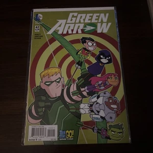 Green Arrow #42 Teen Titans Go! Cover (DC Comics September 2015) Sehr guter Zustand - Bild 1 von 6