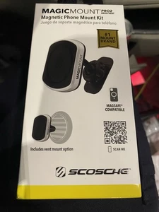 Scosche MagicMount PRO2 Vent/Dash Magnetic Phone Mount Kit New Sealed #1 Brand - Photo 1 sur 7