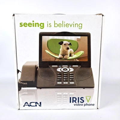 ACN IRIS V Video Phones MODEL 4000 WG4K Digital Video Corded Home Phone  - Image 1 of 4