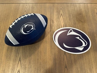 Penn State University 8 pulgadas tamaño fútbol suave y fuente de alimentación 8 pulgadas nuevo imán SOMOS Foto 1 de 4