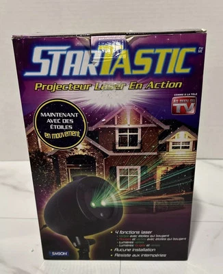 Action StarTastic Lazer Projector With 4 Functions NIB - Image 1 of 4
