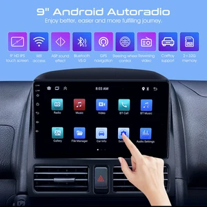 Radio Coche Android GPS Navegación Estéreo Wifi Carplay Para Honda CR-V 2001-2005 2006 CRV - Imagen 1 de 14