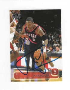 Signed JEFF McINNIS Portland Trail Blazers 2002-03 Upper Deck card #350 w/COA - Picture 1 of 1