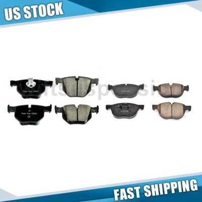 2pc Power Stop Front Rear Disc Brake Pad Set for BMW X5 2007-2017 Foto 1 de 3